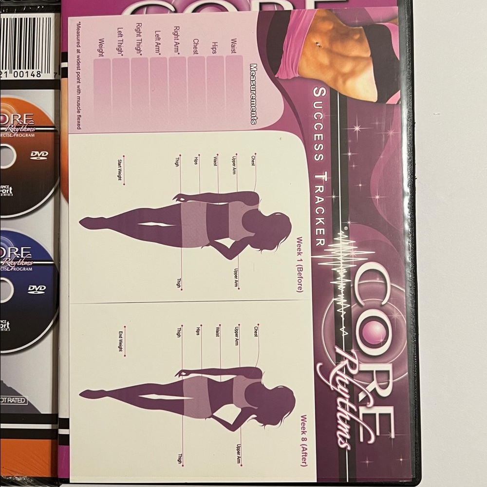 Core Rhythms Dance Exercise Program DVD Set. Fitness Program. - Picture 14 of 14
